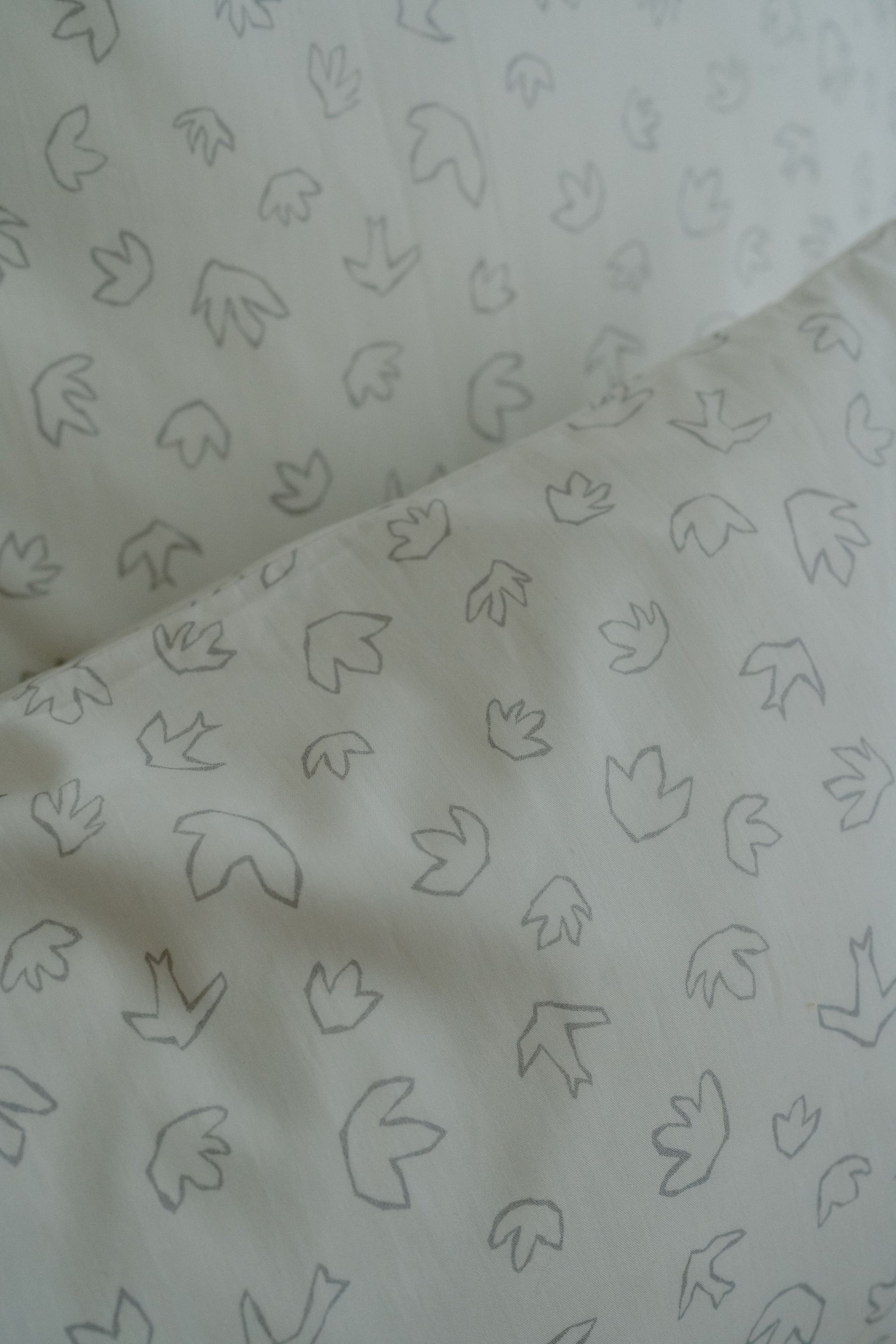 Coussin blanc bébé 