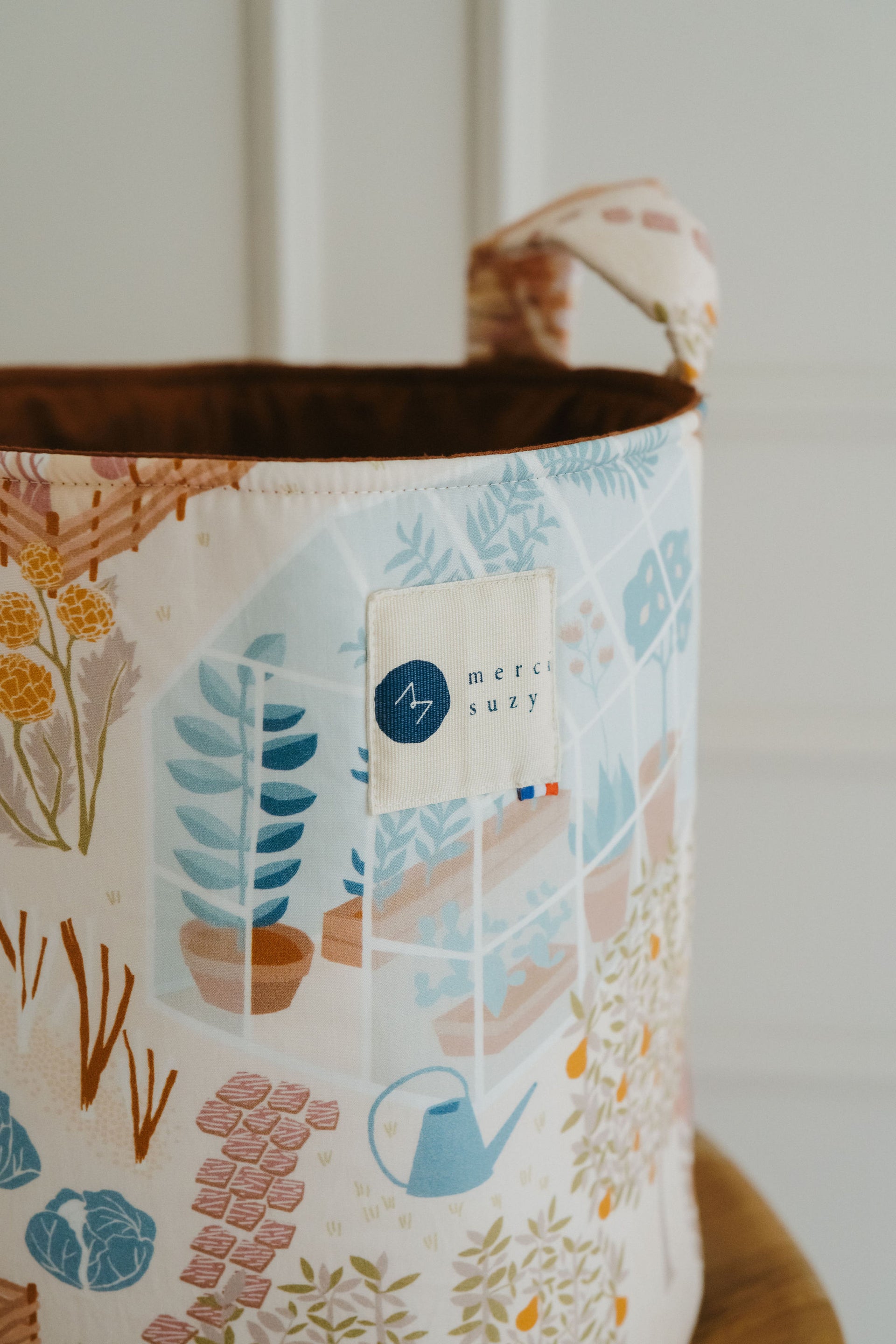 Panier de rangement Le potager Merci Suzy