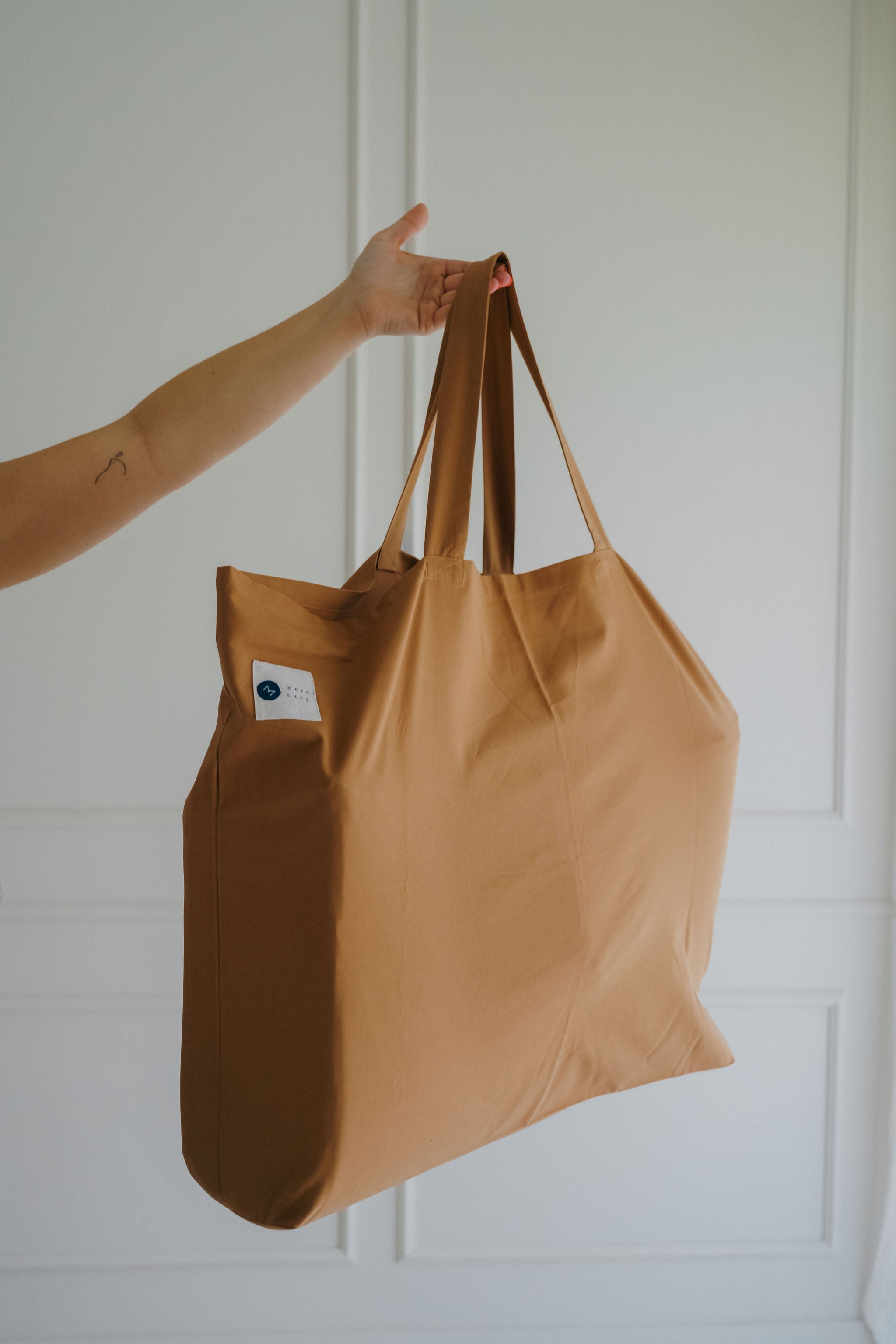 Grand Tote bag camel 