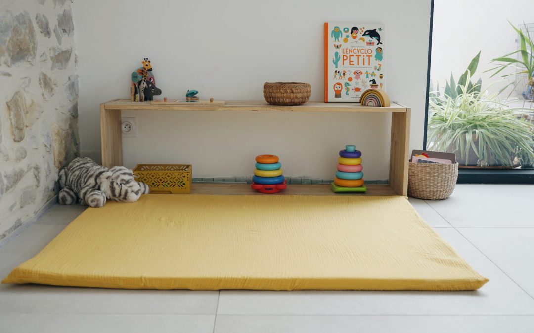 Tapis pour nido montessori bébé