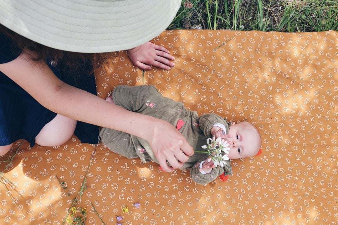 Tapis d'éveil bébé fait en France